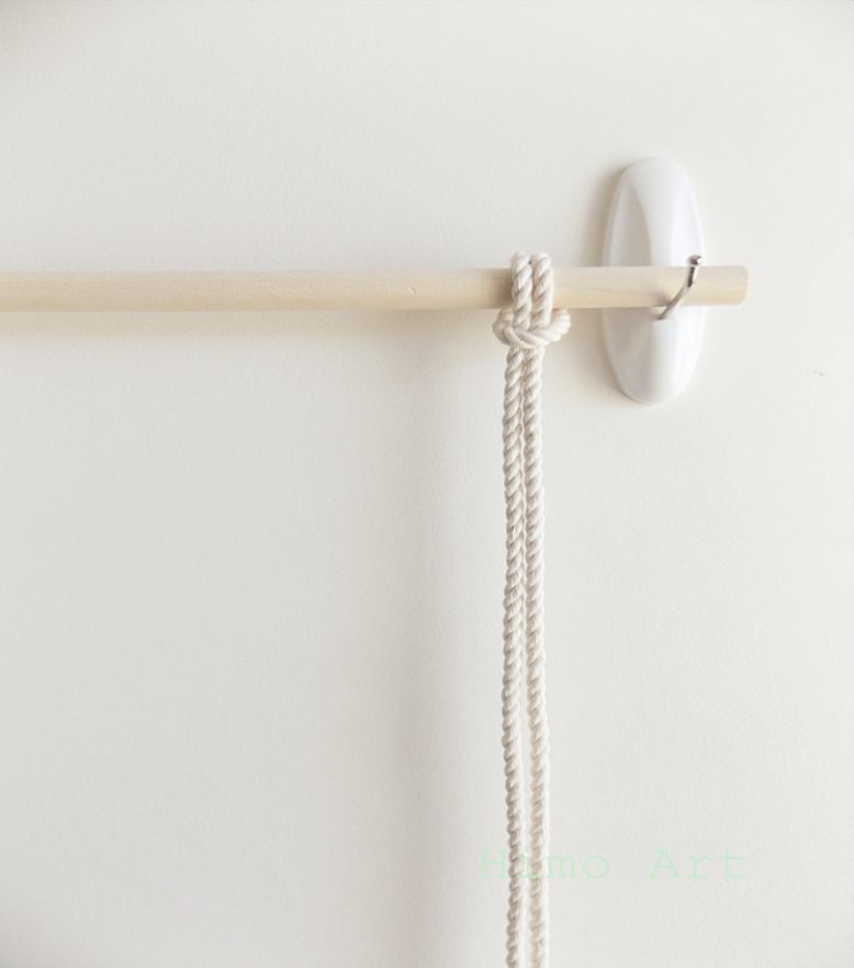 DIY macrame wall hanging how to