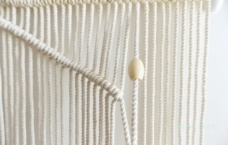DIY macrame wall hanging how to