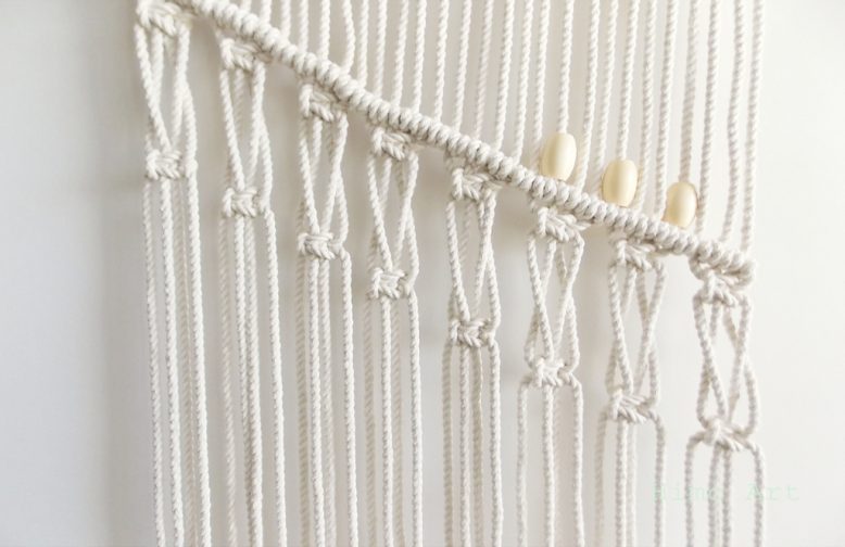 DIY macrame wall hanging how to