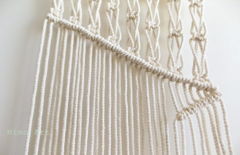 DIY macrame wall hanging how to
