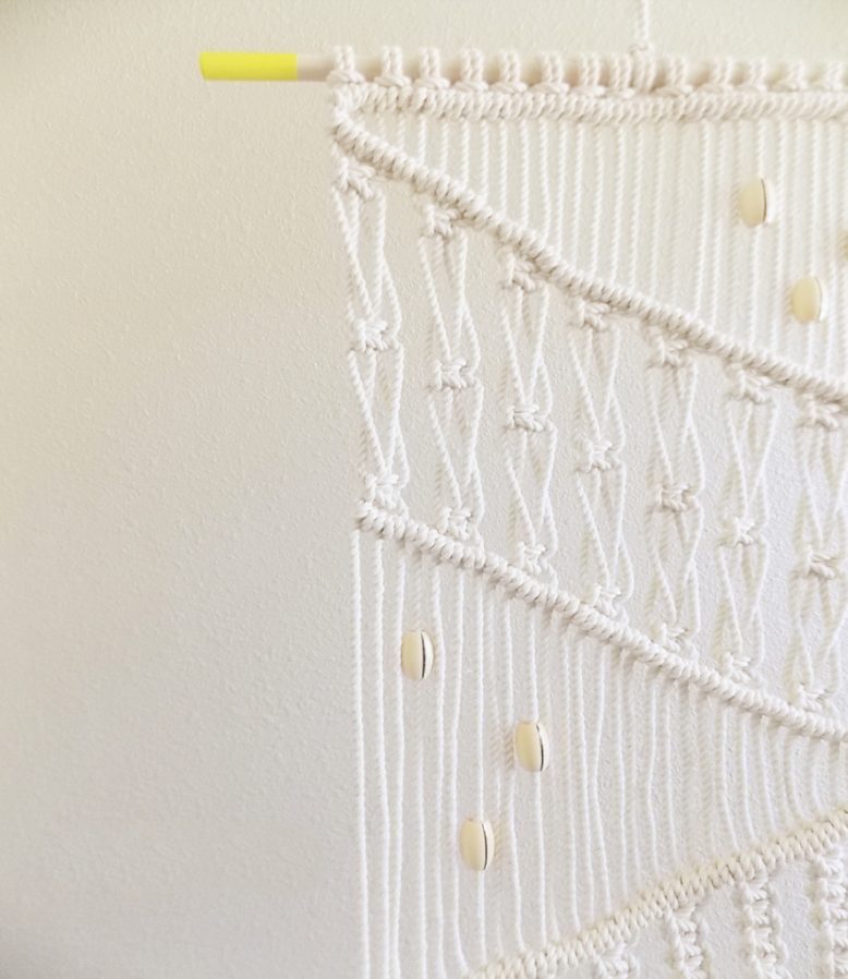 DIY macrame wall hanging how to