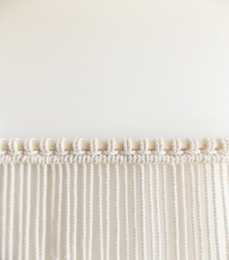 DIY macrame wall hanging how to