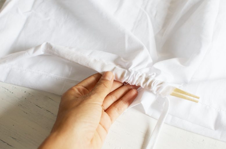 DIY off the shoulder top