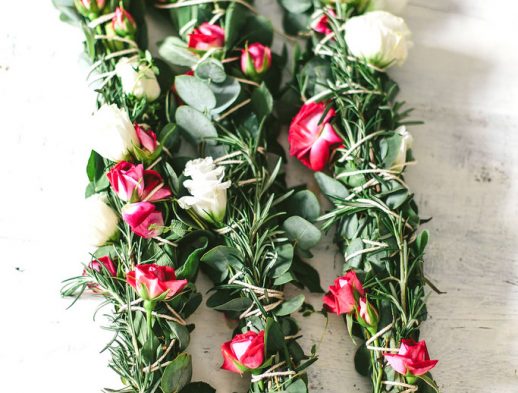 diy wrapped flowers floral smudge stick