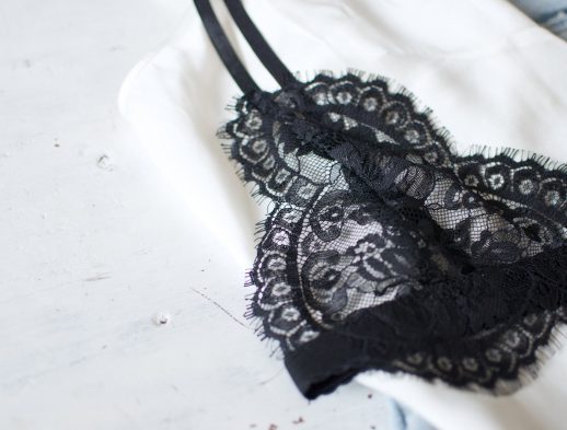 DIY Lace Bralettes