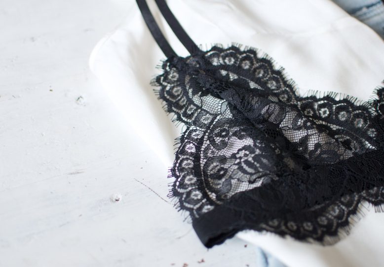 DIY Lace Bralettes