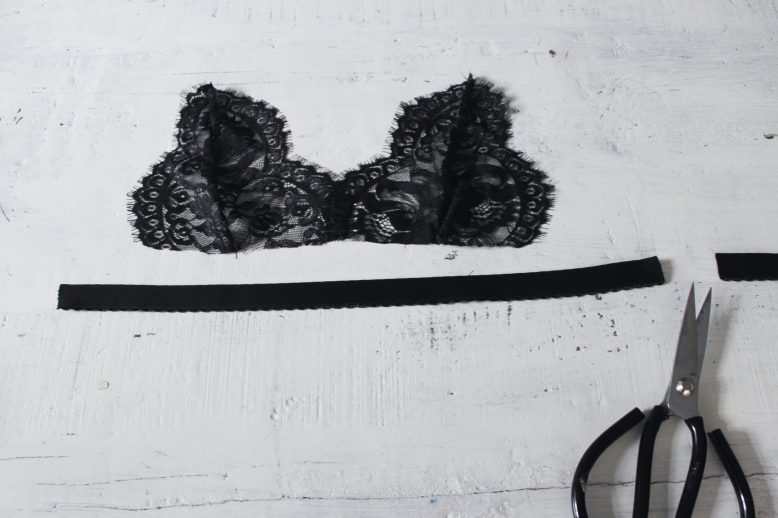 DIY Lace Bralette How to