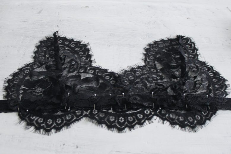 DIY Lace Bralette How to