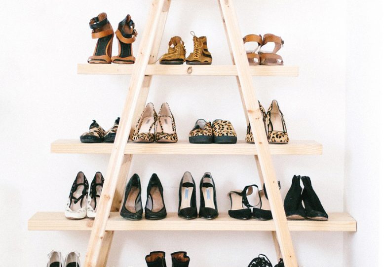 The Ladder Shoe Shelf