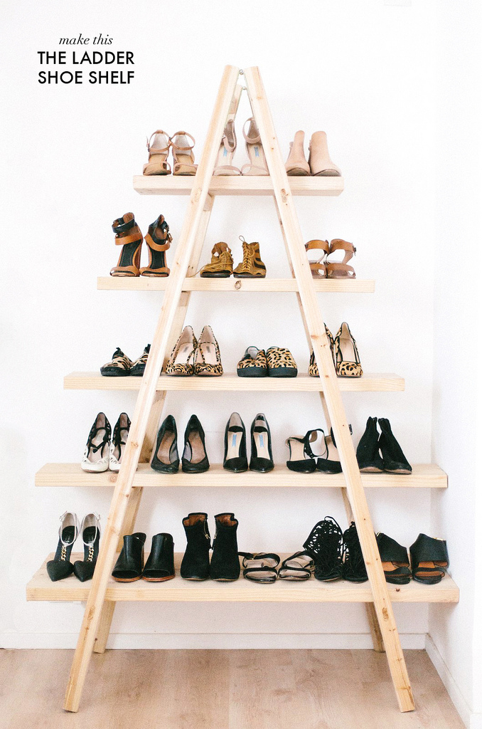 The Ladder Shoe Shelf