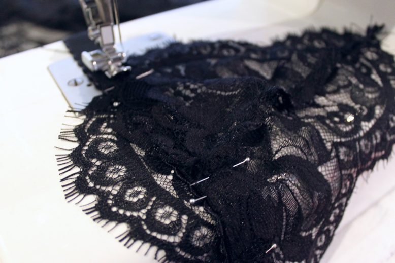 DIY Lace Bralette How to