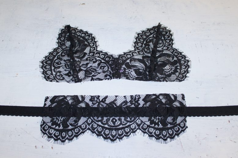 DIY Lace Bralette How to