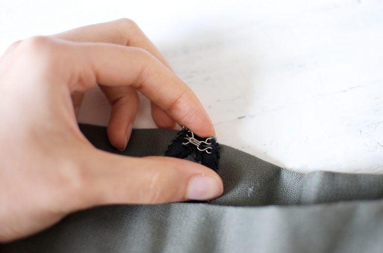 DIY Pleated Midi Skirt