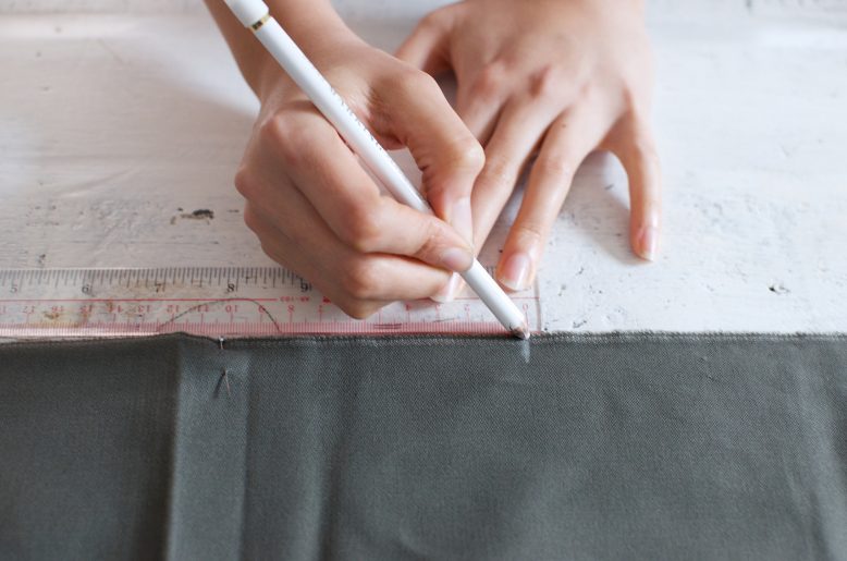 DIY Pleated Midi Skirt