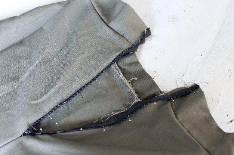 DIY Pleated Midi Skirt