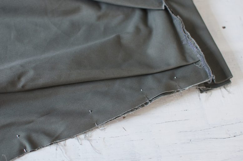 DIY Pleated Midi Skirt