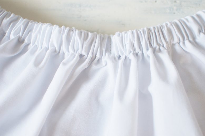 DIY off the shoulder beach dress