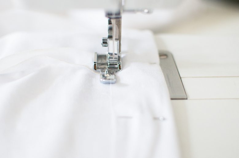 DIY off the shoulder beach dress