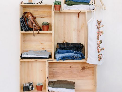 DIY Box Wardrobe