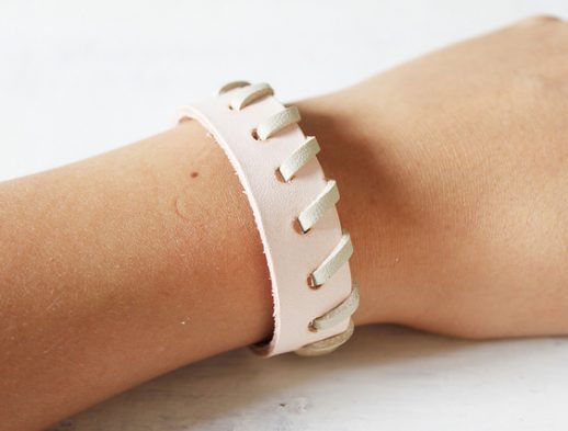 Woven Leather Bracelet