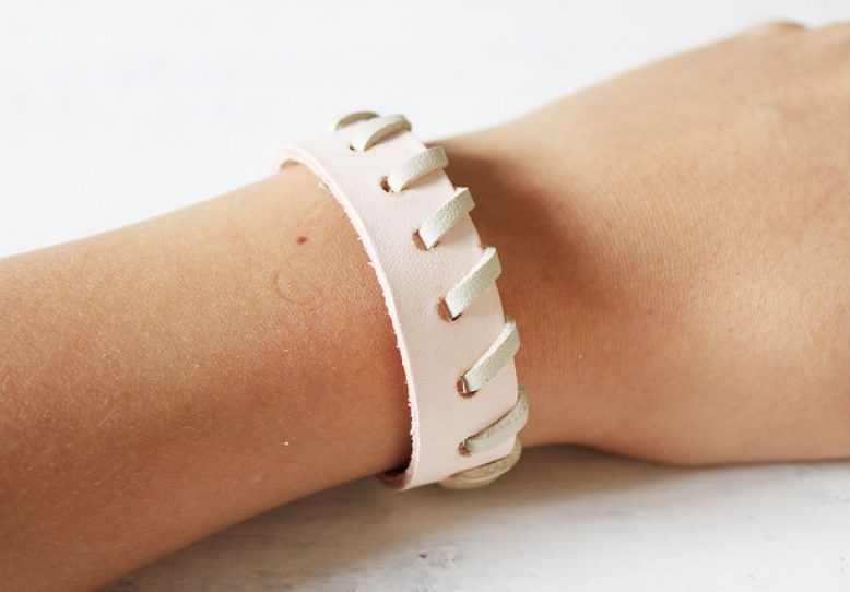 Woven Leather Bracelet