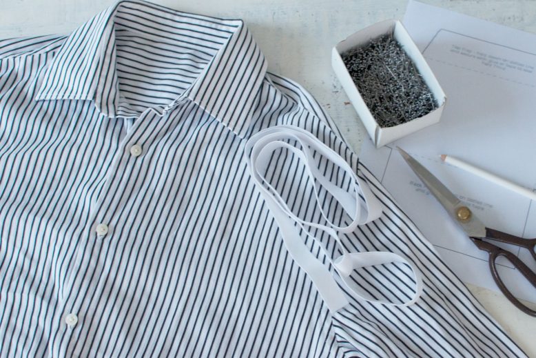 Before After Men's Shirt Off The Shoulder Dress How To