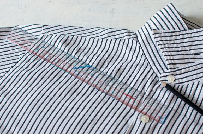 Before After Men's Shirt Off The Shoulder Dress How To