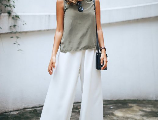 DIY Easy Wide Leg Trousers