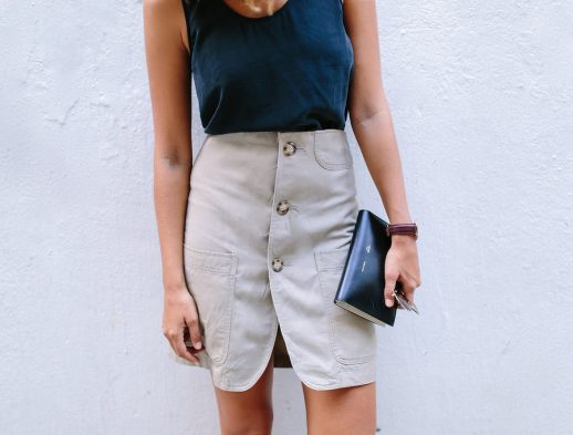 Turn a Jacket Into a Skirt