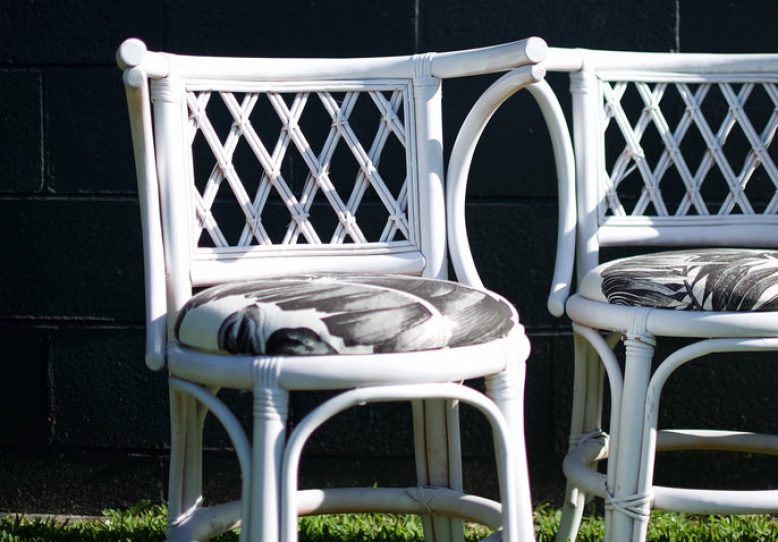 Cane Chair Makeover