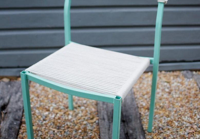 DIY Rope Wrapped Chair