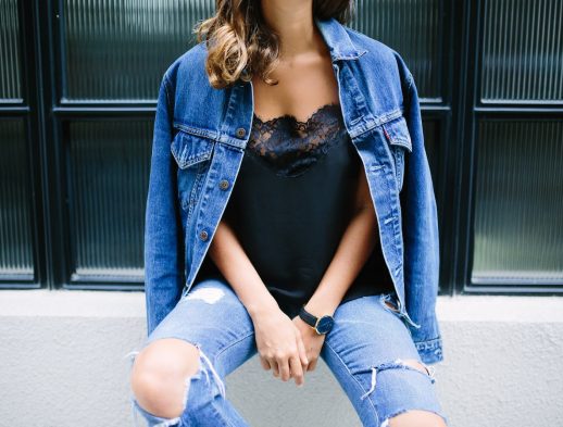 DIY Lace Insert Tank