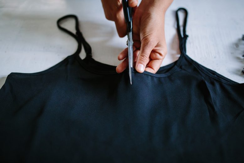 DIY Lace Insert Tank