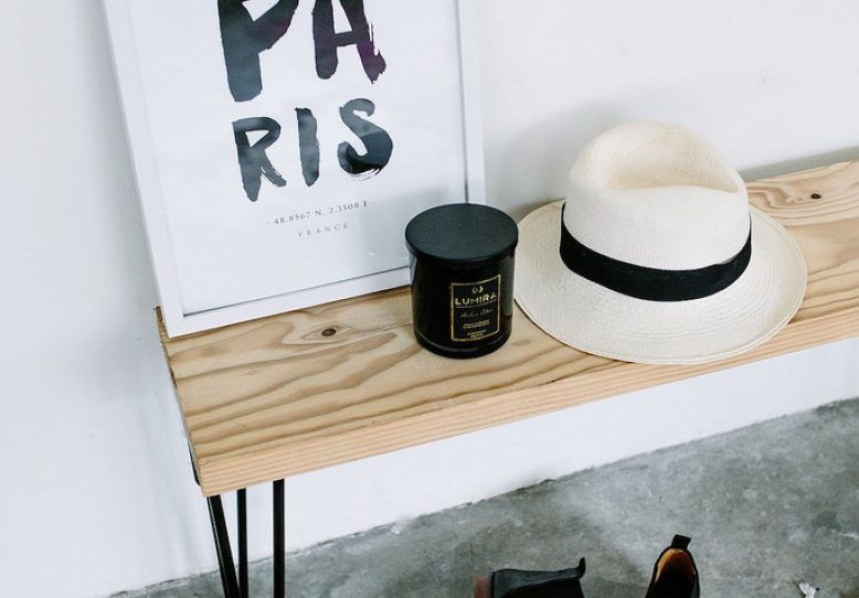 DIY Hairpin Leg Bench