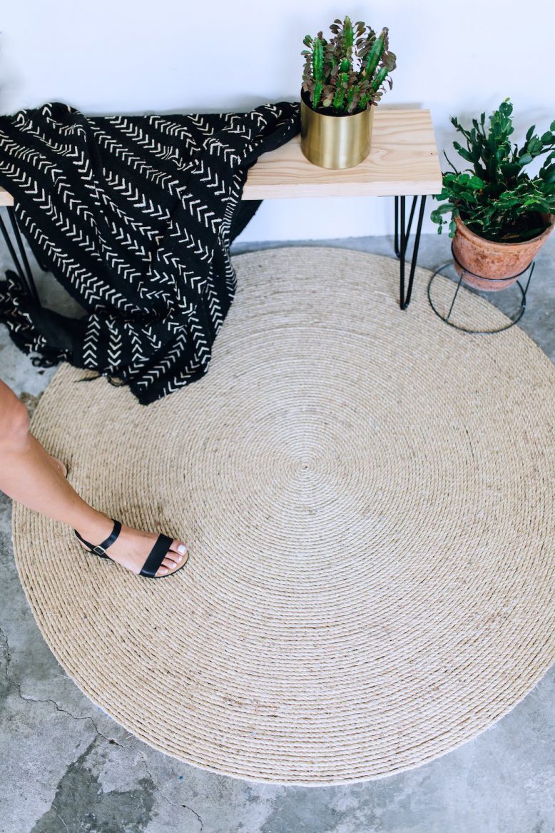 DIY Rope Rug