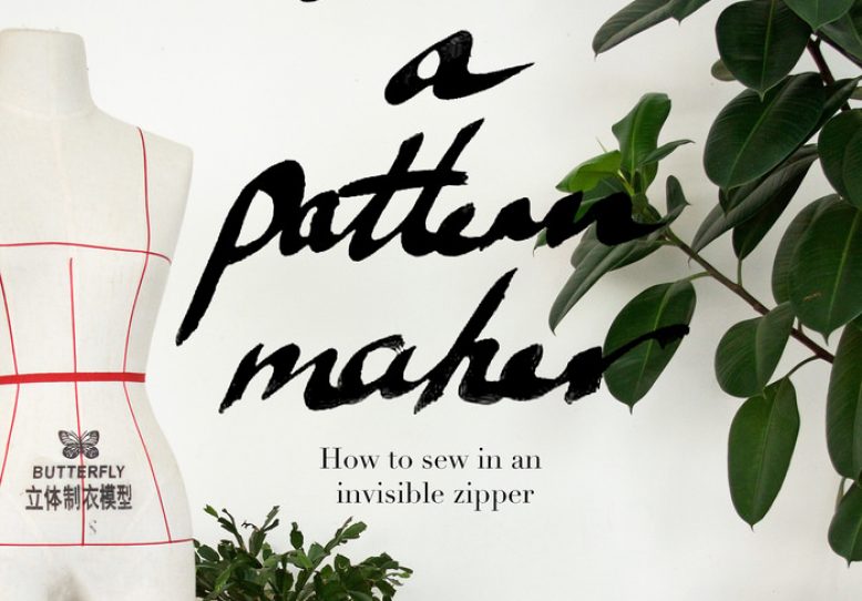 Sew An Invisible Zipper