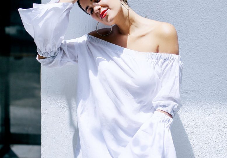 DIY Flare Sleeve Top