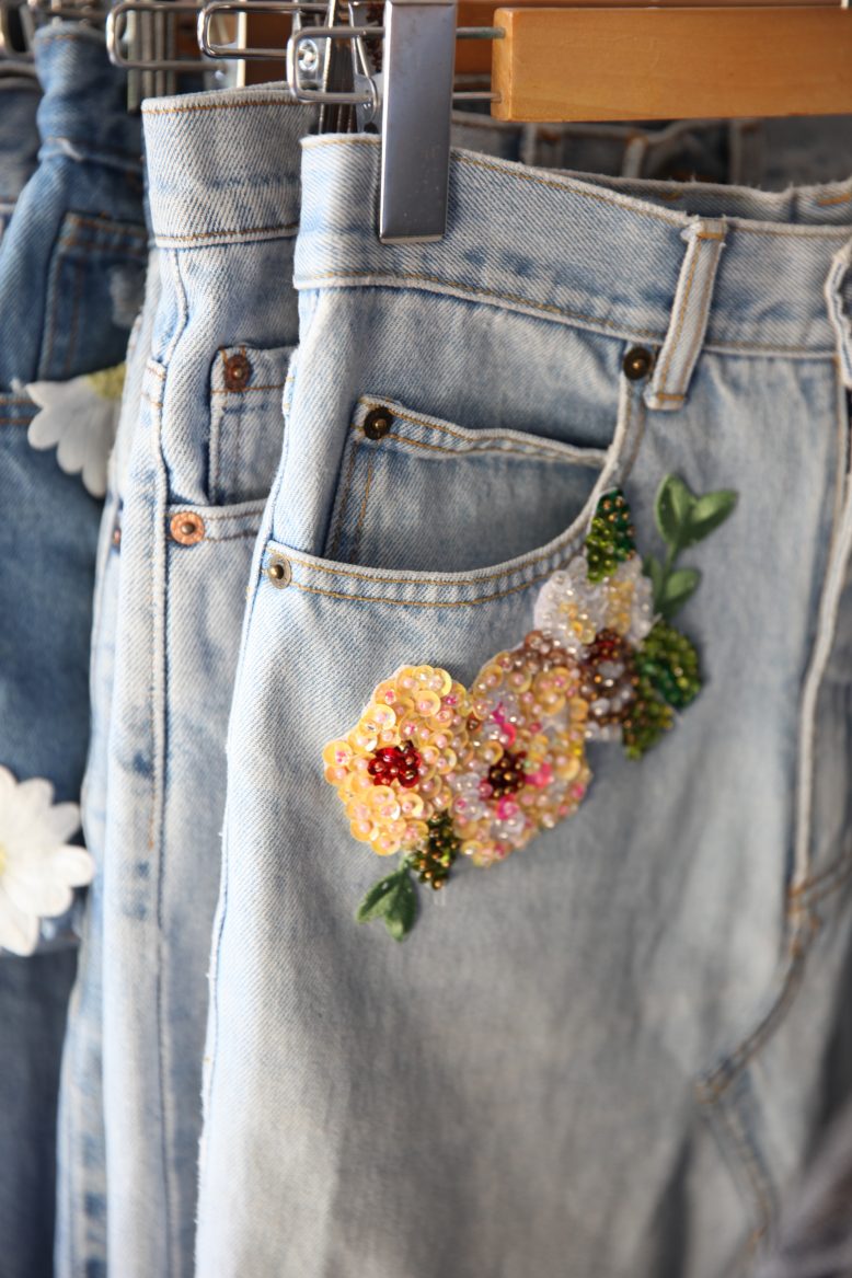 DIY Sequin Denim