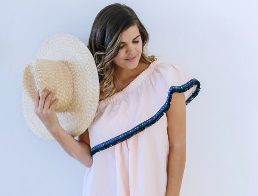 DIY One Shoulder Party Dress