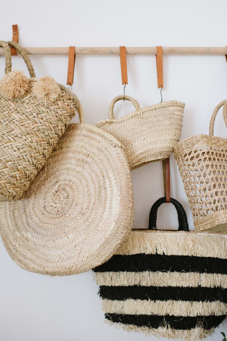 DIY Hanging Bag Rack