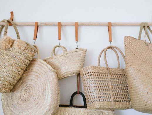 DIY Hanging Bag Rack
