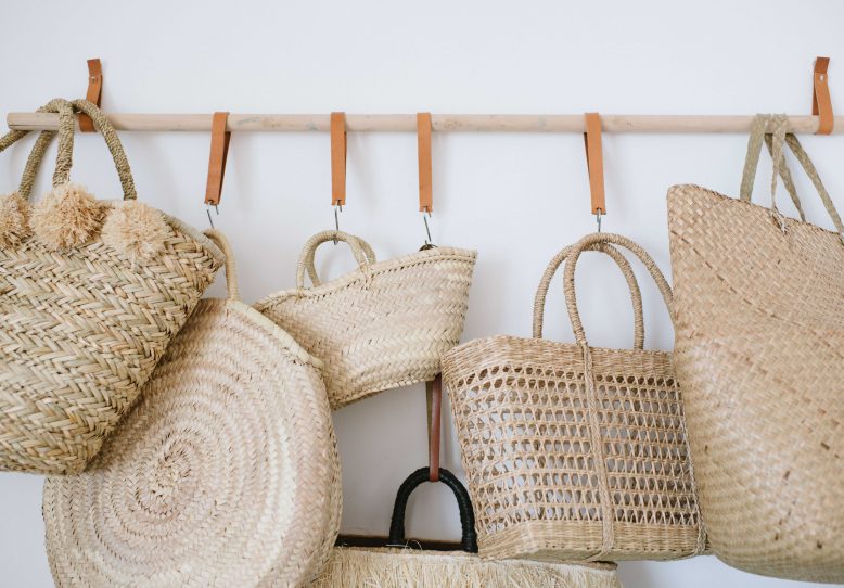 DIY Hanging Bag Rack