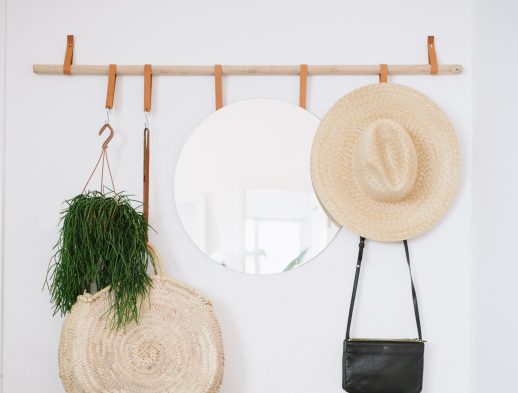 DIY Hanging Entryway Organizer