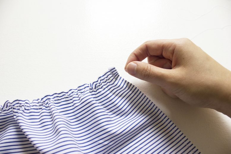 DIY One Shoulder Ruffle Top DIY One Shoulder Ruffle Top