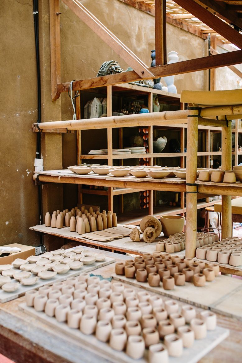 Learning Ceramics in Ubud