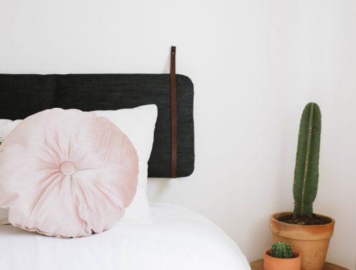 DIY Cushion Headboard