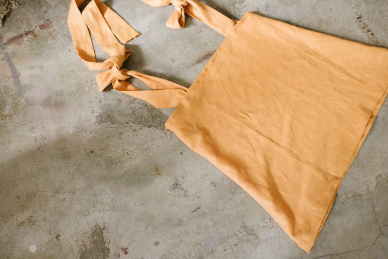 Shoulder Tie Linen Top-19