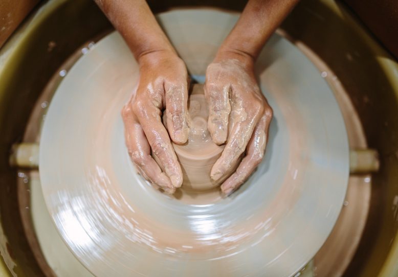 Learning Ceramics in Ubud