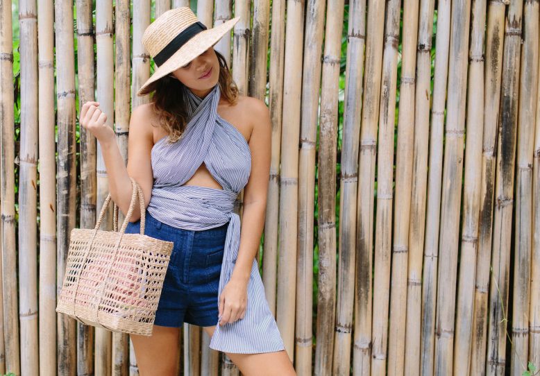 How To Tie The Fabric Wrapped Top