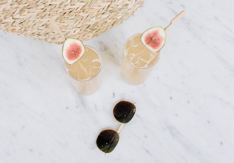 Fig Cooler Cocktail